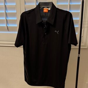Puma Men's Classic Black Polo Shirt